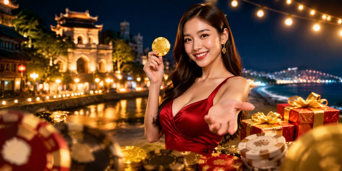 Người chơi card game tại bãi biển Hà Nội với điện thoại và không khí thư giãn