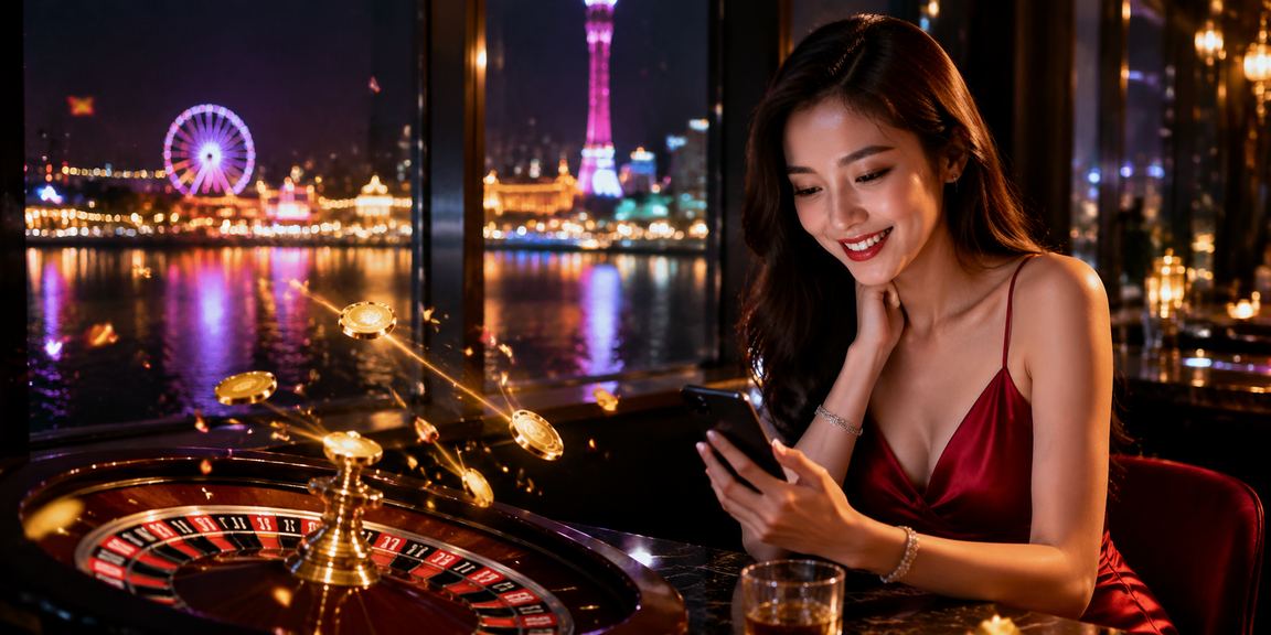 Người chơi trải nghiệm Roulette tại khu nghỉ dưỡng Phú Quốc với không khí cao cấp